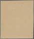 Saarland (1947/56): 1947, 25 Pf Dunkelrosakarmin Im Postfrischen 4er-Block Ungezähnt, Mi 880.- - Sonstige & Ohne Zuordnung