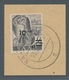 Saarland (1947/56): 1947, "10 C. Auf 2 Pfg. Urdruck", Sauber SAARBRÜCKEN 2 C 28.2.48 Gestempelter We - Andere & Zonder Classificatie