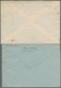 Saarland (1947/56): 1948, "2, 3 Und 5 Fr. Saar III Mit Druckdatum" Mit Zusatzfrankatur Auf Auslandsb - Andere & Zonder Classificatie