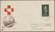 Saarland (1947/56): 1951, Rotes Kreuz Auf FDC Der Versandstelle Sauber Gestempelt Saarbrücken, Mi. 2 - Sonstige & Ohne Zuordnung