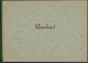 Saarland (1947/56): 1952-54, Offizielles Geschenkheft Mit Kordellbindung Und Insgesamt 22 Ungebrauch - Autres & Non Classés