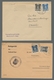 Delcampe - Saarland (1947/56) - Dienstmarken: 1949, "Wappen", Partie Von 14 Frankierten Belegen In überwiegend - Sonstige & Ohne Zuordnung