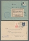 Delcampe - Saarland (1947/56) - Dienstmarken: 1949, "Wappen", Neun Frankaierte Belege Ausschließlich Portoricht - Sonstige & Ohne Zuordnung