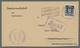 Delcampe - Saarland (1947/56) - Dienstmarken: 1949, "Wappen", Neun Frankaierte Belege Ausschließlich Portoricht - Otros & Sin Clasificación