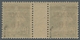 Memel: 1922, Aufdruckausgabe 10 Pfennig Auf Semeuse 10 C Dunkelgrün, Tadellos Postfrisches Zwischens - Memelgebiet 1923