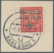 Sudetenland - Karlsbad: 1938, Wappenausgabe 20 Heller Mit Aufdruck Karlsbad 1.X.1938 Auf Luxus-Brief - Sudetenland