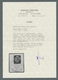 Dt. Besetzung II WK - Elsass: 1940, 6 Pfg. Hindenburg Medaillon Mit KOPFSTEHENDEM Aufdruck, Luxus-Br - Ocupación 1938 – 45