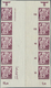 Dt. Besetzung II WK - Generalgouvernement: 1941. Bogenteil 30 Gr Bauwerke Aus 5 Waagerechten Zwische - Ocupación 1938 – 45