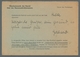 Feldpost 2. Weltkrieg: 1945, Funknachrichtenkarte Von Der Insel Kreta Mit Feldpostnormstempel Vom 26 - Sonstige & Ohne Zuordnung