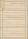 KZ-Post: 1943, Vordruck-Faltbrief Aus Dem Konzentrationslager GUSEN Mit Zensur-L2 Und Ra2 " 1x Im Mo - Cartas & Documentos