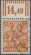 Alliierte Besetzung - Gemeinschaftsausgaben: 1947, 24 Pf Lebh. Orangebraun Vom Oberrand Gestempelt, - Andere & Zonder Classificatie