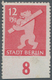 Sowjetische Zone - Berlin Und Brandenburg: 1945, 12 Pf. Bärenausgabe Sägezahnartig Duchstochen In Mi - Autres & Non Classés