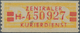 DDR - Dienstmarken B (Verwaltungspost A / Zentraler Kurierdienst): 1958, ZKD 20 Pfg H = Chemnitz, Li - Sonstige & Ohne Zuordnung
