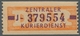 DDR - Dienstmarken B (Verwaltungspost A / Zentraler Kurierdienst): 1958, "(10 Pfg.) Orange/braunviol - Otros & Sin Clasificación