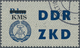 DDR - Dienstmarken C (Laufkontrollzettel ZKD): 1964, Laufkontrollzettel, KMS Auf Pdm, ABART "KONTROL - Sonstige & Ohne Zuordnung