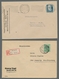 Delcampe - Berlin - Vorläufer: 1948, Zwölf Mit SBZ Maschinenaufdruck Oder/und "Köpfe I" Frankierte Belege Als V - Covers & Documents