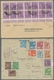 Delcampe - Berlin - Vorläufer: 1948, Acht Zehnfachfrankaturen "Kontrollrat I Und II" In Meist Guter Erhaltung - Lettres & Documents