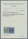 Berlin: 1949, Rotaufdruck, Der Komplette Satz Postfrisch, Fotoattest BPSB, Der Wert Zu 1 Mark Zudem - Otros & Sin Clasificación