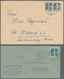 Delcampe - Berlin: 1949, "12 Pfg. Bis 1 DM Stephan", Sechs Frankierte Belege In Sehr Guter Erhaltung, Davon Fün - Sonstige & Ohne Zuordnung
