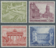 Berlin: 1949, 1 - 5 Mark Bauten In Postfrischer Erhaltung, Tadellos Bestgeprüft BPP, Mi 570.- - Autres & Non Classés