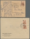 Delcampe - Berlin: 1949, "Grünaufdruck" Komplett Auf Satz-R-Brief Von BERLIN SW 1 15.9.49 Nach Schramberg. Dazu - Otros & Sin Clasificación