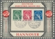 Berlin: 1949, "Währungsgeschädigte" Komplett Mit SST "Hannovermesse" Auf Entsprechenden Offizieller - Other & Unclassified