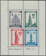 Französische Zone - Baden: 1949, Wiederaufbau-Block Gezähnt Mit Abart "20 Pfg.-Wertstufe Nach Rechts - Autres & Non Classés
