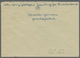 Bizone: 1946, "80 Pfg. Deutscher Druck Mit Zähnung D", Mit Zusatzfrank. Auf überfrank. Ortsbrief HAM - Autres & Non Classés
