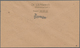 Bizone: 1945, 1 RM AM-Post Vom Unterrand (Reihennummer 1 - 4) Gestempelt "HAMBURG" Je Auf 4 Adressie - Sonstige & Ohne Zuordnung