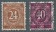 Bizone: 1948, "Ziffern Mit Band/Netzaufdruck Mit Varianten", Sechs Postfrische Werte In Tadelloser E - Otros & Sin Clasificación