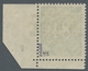 Bizone: 1948, Ziffernserie Mit Bandaufdruck 84 Pfennig Tadellos Postfrische Linke Untere Bogenecke M - Otros & Sin Clasificación