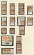 Bizone: 1948, Bauten-Spezialsammlung Von 38 Weit- Und Enggezähnten Werten Der 4 Pfennig Braun Auf Se - Sonstige & Ohne Zuordnung