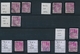 Bizone: 1948, Gestempelte Bauten-Partie Von Diversen Weit- Und Enggezähnten Werten Aus 5 Pfennig Bis - Autres & Non Classés
