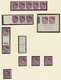 Delcampe - Bizone: 1948, Bauten-Spezialsammlung Von über 110 Weit- Und Enggezähnten Werte Der 60 Pfennig Lila A - Otros & Sin Clasificación