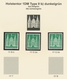Delcampe - Bizone: 1948, Postfrische Und Gestempelte Bauten-Spezialsammlung Von 38 Weit- Und Enggezähnten Werte - Autres & Non Classés
