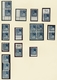 Bizone: 1948, Bauten-Spezialsammlung Von 30 Weitgezähnten Werten Der 8 Pfennig Gelblichorange Und De - Autres & Non Classés