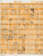 Bizone: 1948, Bauten 8 Pfennig Gelblichorange Weitgezähnt. Partie Von 1.600 Gestempelten Werten Als - Autres & Non Classés