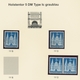 Bizone: 1948, Bauten-Spezialsammlung Von 19 Weitgezähnten Werten Der 5 DM Schwärzlichultramarin Auf - Autres & Non Classés