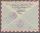 Bizone: 1948, Partie Von 35 Werten Der 25 Pfennig Enggezähnt Auf 22 Briefen, Darunter U.a. 9 Paare U - Autres & Non Classés