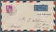 Delcampe - Bizone: 1948, Partie Von 35 Werten Der 25 Pfennig Enggezähnt Auf 22 Briefen, Darunter U.a. 9 Paare U - Autres & Non Classés