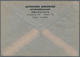 Delcampe - Bizone - Besonderheiten: 1948, ZEHNFACH-Absenderfreistempel: Konvolut Mit 4 Belegen, Dabei 240 Pf "R - Sonstige & Ohne Zuordnung