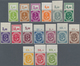 Bundesrepublik Deutschland: 1951, 2 Pfg. - 90 Pfg. Posthorn Als Postfrischer, Ungefalteter Oberrands - Autres & Non Classés