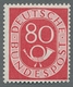 Delcampe - Bundesrepublik Deutschland: 1951, "Posthorn", Postfrischer Satz In Tadelloser Erhaltung, Sehr Gute Z - Autres & Non Classés