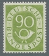 Delcampe - Bundesrepublik Deutschland: 1951, "Posthorn", Postfrischer Satz In Tadelloser Erhaltung, Sehr Gute Z - Otros & Sin Clasificación