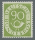 Delcampe - Bundesrepublik Deutschland: 1951, "Posthorn", Postfrischer Satz In Tadelloser Erhaltung, Sehr Gute Z - Autres & Non Classés