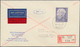 Bundesrepublik Deutschland: 1954. Heuss 2 DM. Ausgesucht Schöner Luxus-Eilboten-R-Sieger-FDC, Ank.-S - Other & Unclassified