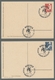 Delcampe - Bundesrepublik - Ganzsachen: 1948, "100 Pfg. Luftpostbrief", Dreimal LF 1 II Sowie Einmal LF 2 II Je - Otros & Sin Clasificación