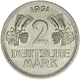 Delcampe - Bundesrepublik Deutschland 1948-2001: 1951, 2 Mark Kursmünze Aus Den Prägestätten D, F, G Und J. Die - Otros & Sin Clasificación