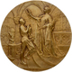 Medaillen Alle Welt: BELGIEN; 1910, Größere Bronzemedaille (ca. 70mm Durchmesser) Mit Abbildung Eine - Non Classés