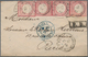 Alle Welt: 1861-1928 About 110 Covers And Postal Stationeries Many From A Correspondance To France I - Colecciones (sin álbumes)